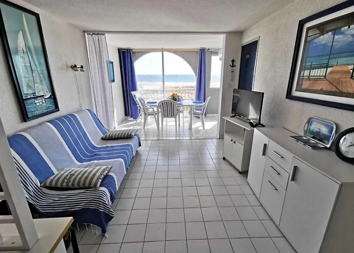 Copacabana - Deux Pieces Pour 4 Personnes Avec Tres Belle Vue Sur Mer. Ref: 1cop_825h Mae-6224 Leucate