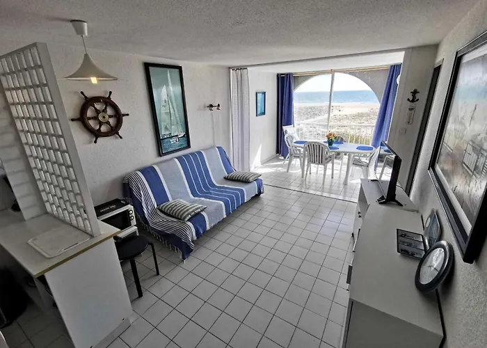 Copacabana - Deux Pieces Pour 4 Personnes Avec Tres Belle Vue Sur Mer. Ref: 1cop_825h Mae-6224 Lejlighed Leucate